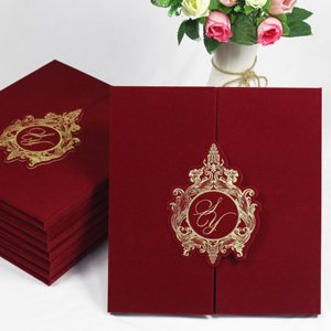 Tracing Sheet Invitation Cards